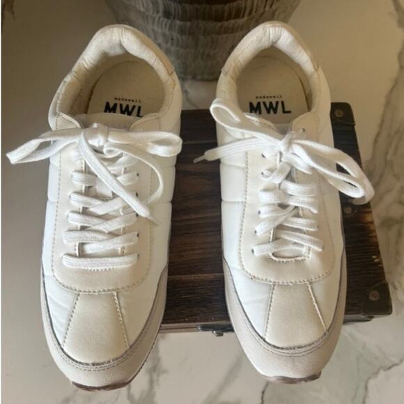 Madewell League Sneakers in Washed Nubuck - Picture 2 of 7